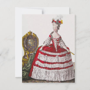 Formella Marie Antoinette ~-inbjudningar Inbjudningar