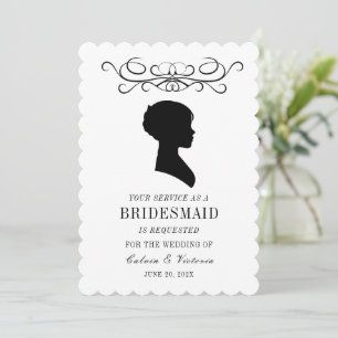 Formella Victorian Bridesmaids Inbjudningar