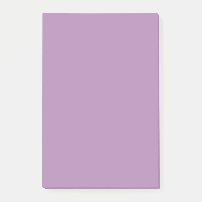 Formellt afrikansk violett Färg-design Post-it Block (Framsida)