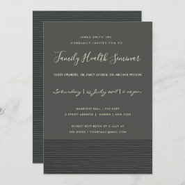 FORMELLT BLACKK SKETCH RAND LINE TALK SEMINAR HÄND INBJUDNINGAR