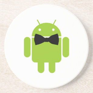 Formellt Bow Android Robot Underlägg Sandsten