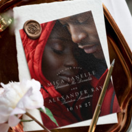 Formellt klassiskt Elegant - Kalligrafi - foto Spara Datumet