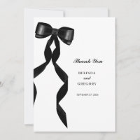 Formellt svart band Elegant bröllop