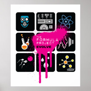 Formeln projekterar TFP_EVOLVE-2 Poster