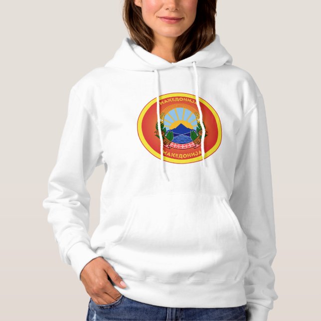 Formen för den nationella Emblem Circle i NordMake T Shirt (Framsida)