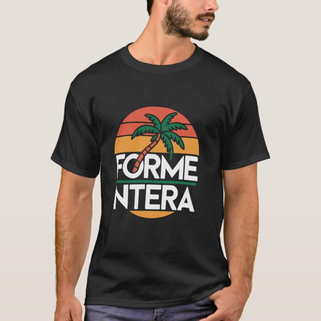 Formentera Baleariska T Shirt (Framsida)