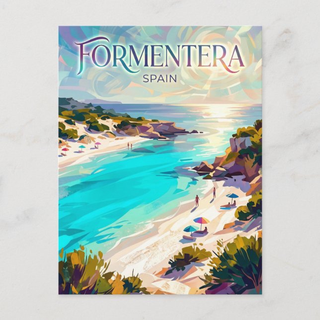 Formentera Spanien Vykort (Framsida)