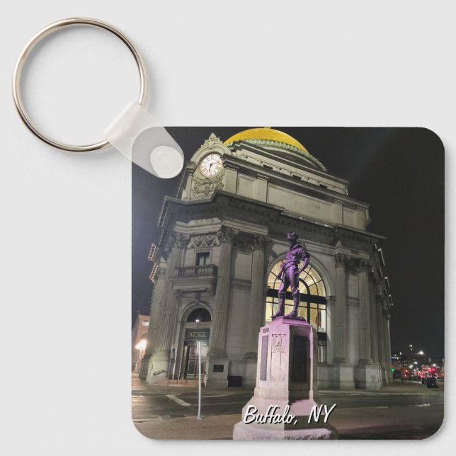 Former Buffalo Savings Bank Nyckelring (Framsida)