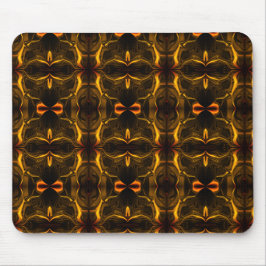 Former, "guld-linjer flyter" över mörkens bakgrund musmatta