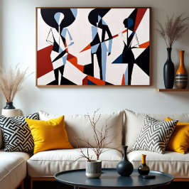 Former i dialog canvastryck