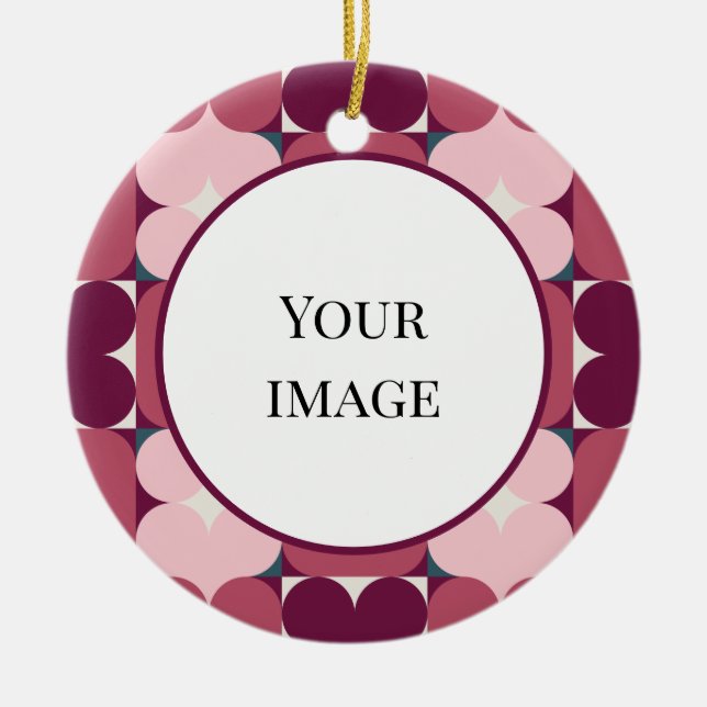 Former Julgransprydnad Keramik (Framsidan)