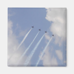 Formering av Airshow militär Jet Magnet