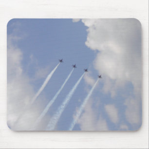 Formering av Airshow militär Jet Musmatta