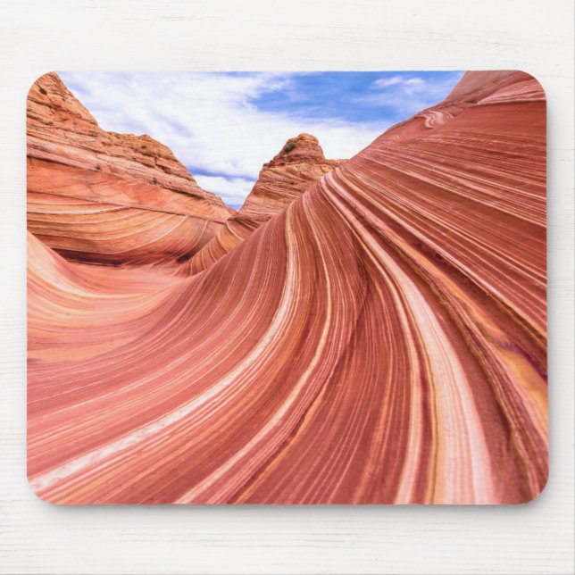 Formering av Wave Sandstone Sten Musmatta (Framsidan)