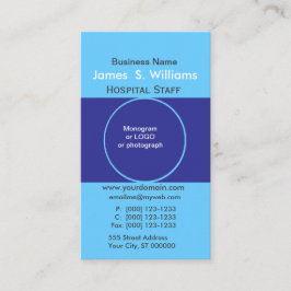 Formgivare för unik affär för två deppigheter visitkort