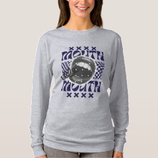 Formgivning av fet halvtonsraster, munstycket t shirt