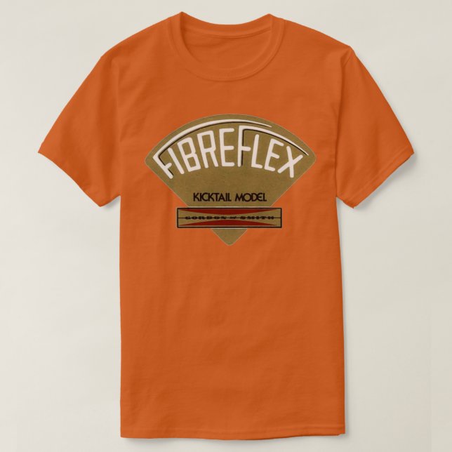 Formgivning av fiberflexreflexskateboard t shirt (Design framsida)