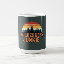 Formgivning av jderness-junkie-återtro kaffemugg