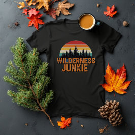 Formgivning av jderness-junkie-återtro t shirt