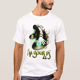 förmiddag din dj tee shirt