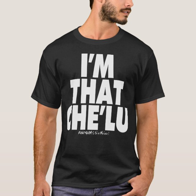 Förmiddag för GUAM SPRINGA 671 I den stora Che'lu Tee Shirt (Framsida)