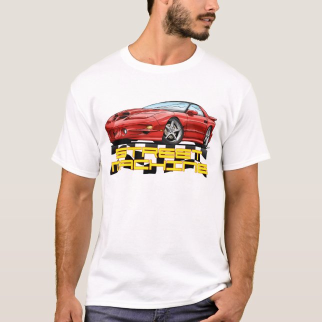 Förmiddag för Pontiac 4th Gen-trans. Tee Shirt (Framsida)