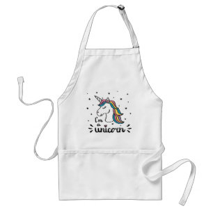 Förmiddag för Unicorn   I en Unicorn Förkläde