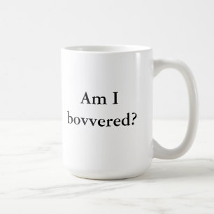 Förmiddag som jag bovvered? kaffemugg