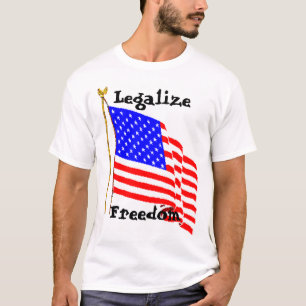 FÖRMIDDAGflaggaPNG, legaliseraa frihet T Shirt