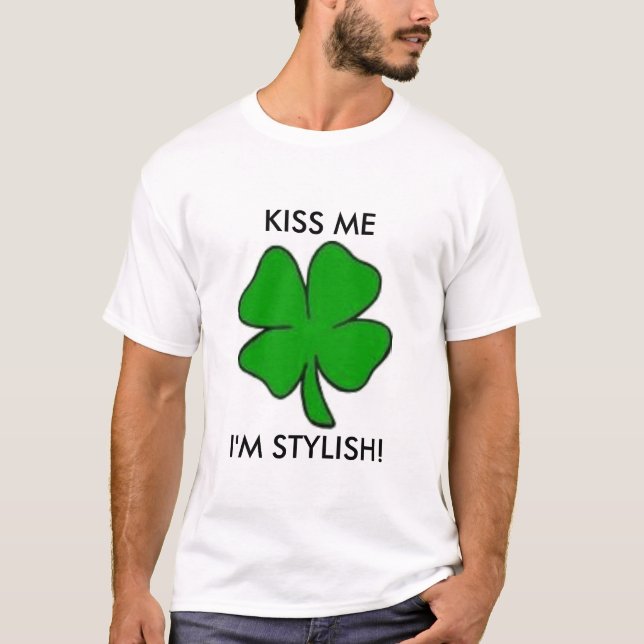 FörmiddagSNYGGT för KYSS ME-I! T-SKJORTA Tee (Framsida)