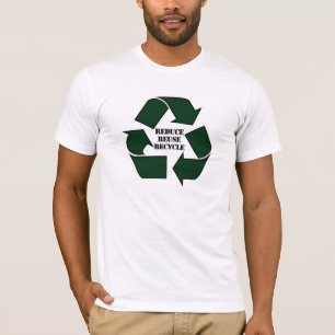 Förminska återanvänder återvinnadam Twofer Tee Shirt