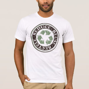 FÖRMINSKA ÅTERANVÄNDER ÅTERVINNAT-TRÖJA TEE SHIRT