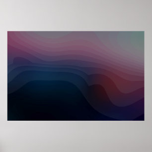 Formler 14b - Abstrakt av Lila Poster