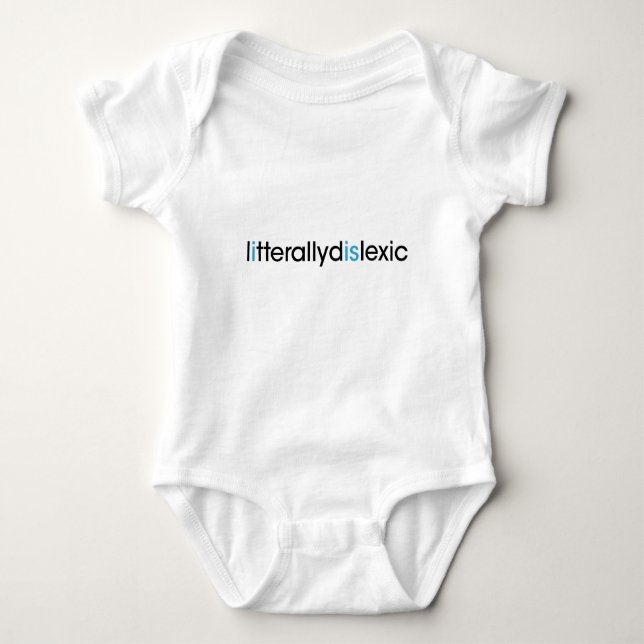 formligen dyslexic tee shirt (Framsida)