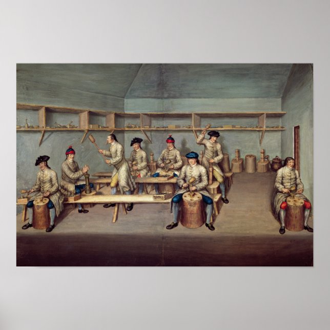 Formning av pulverpellets poster (Framsidan)