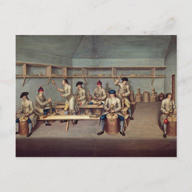 Formning av pulverpellets vykort (Framsida)