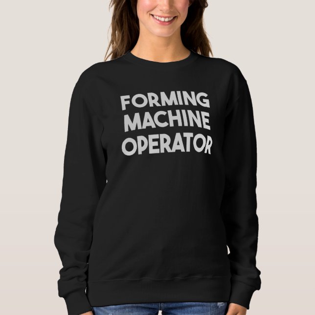 Formningsmaskinoperatör   t shirt (Framsida)