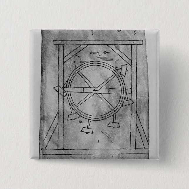 Förmodligen eviga rörelsemallets och rullar knapp (Framsida)