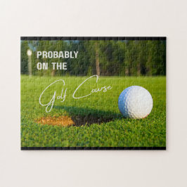Förmodligen på Golfbanan Golfälskare Pussel