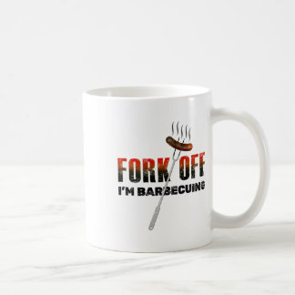 Formoff''is funny Bbq Humor for Chef a Rude Byrb Kaffemugg