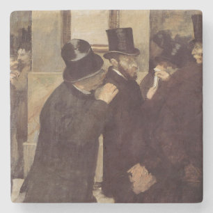 Förmögen Manar vid Lagrar Exchange (av Edgar Degas Stenunderlägg
