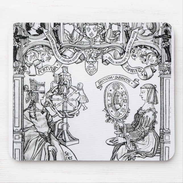 Förmögenhet och vishet musmatta (Framsidan)