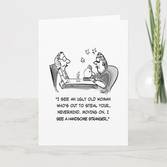 Förmögenhetkassörtecknad Kort (Framsida)