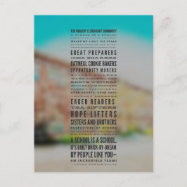 Förmögens grundskola kan vara.. Dikt Vykort