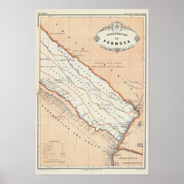 Formosa, Argentina Poster (Framsidan)