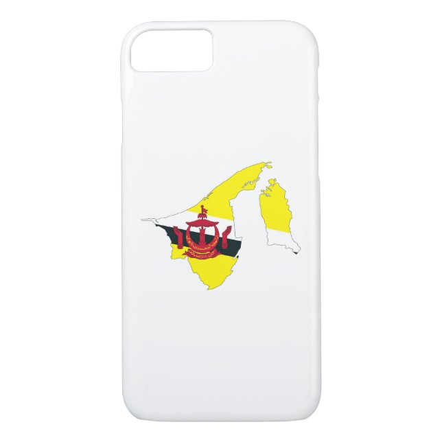 Formsymbolen brunei land karta Case-Mate iPhone skal (Baksida)