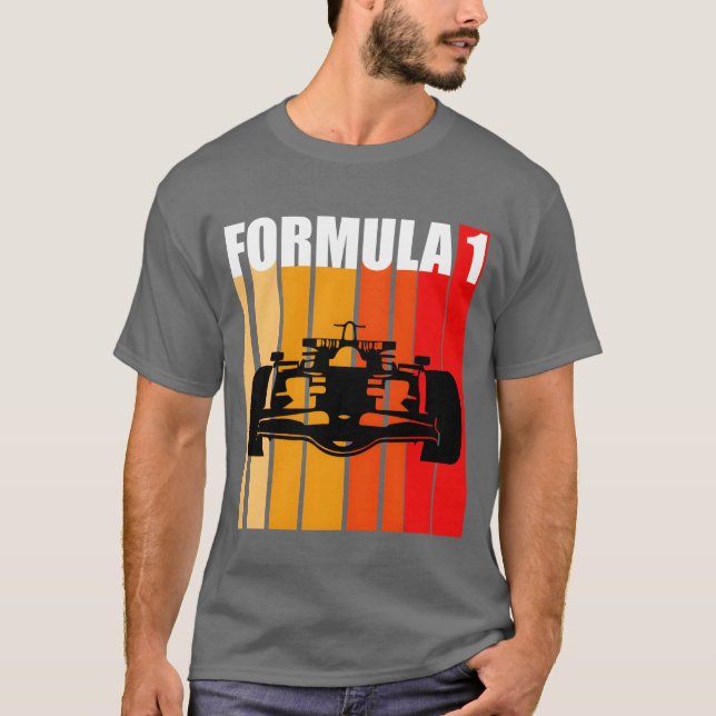 Formula 1 Car F1 Fan Gift friends T Shirt (Framsida)