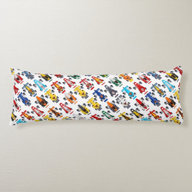 Formula 1 race cars kroppskudde (Framsidan)