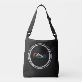 Formula Racing Crossbody Tote Bag Axelväska