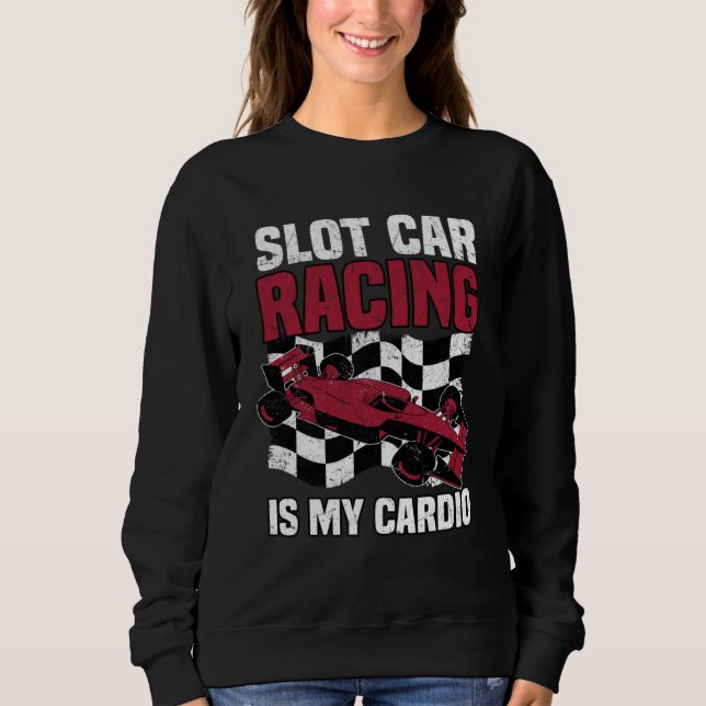 Formula Slot Car Racing T Shirt (Framsida)